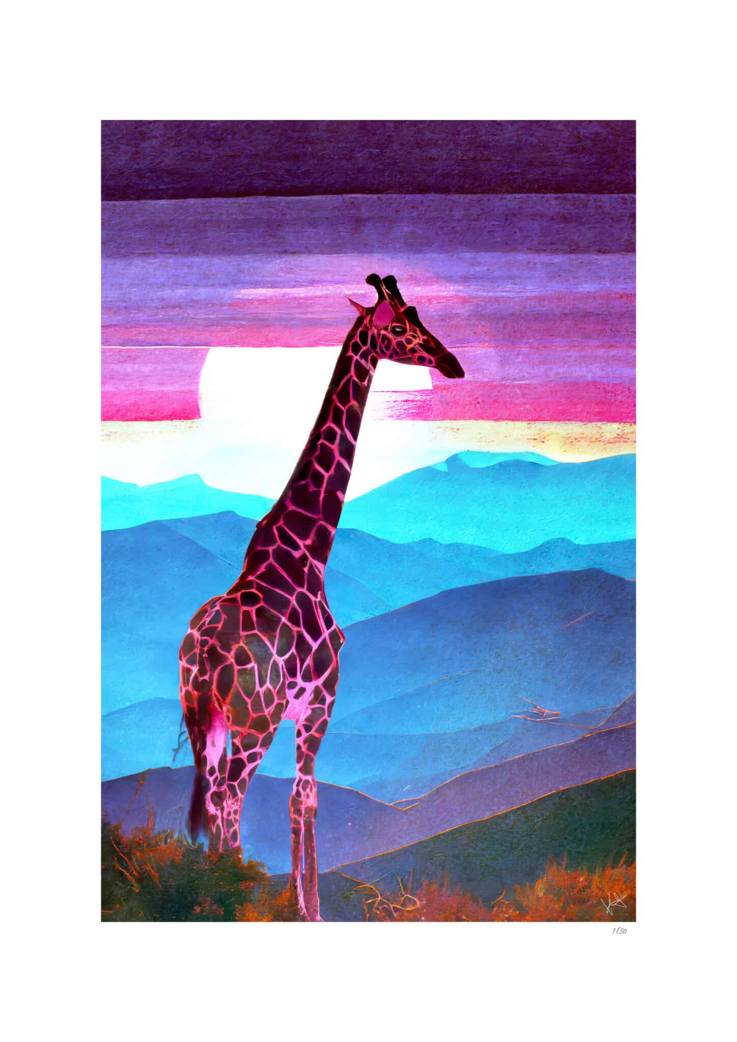 prints_plc_purple sky blue view giraffe_A4